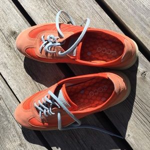 Ecco leather athletic shoes
